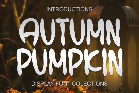 Autumn Pumpkin: A Whimsical Display Font for Crafters