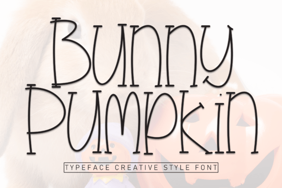 Bunny Pumpkin: A Playful Display Font for Social Campaigns