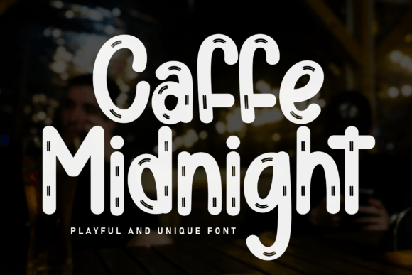 Caffe Midnight Display Font for Charming Web Design