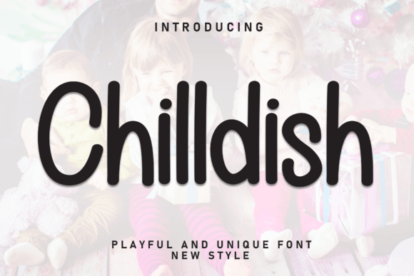 Chilldish: A Handwritten Display Font with Editorial Charm