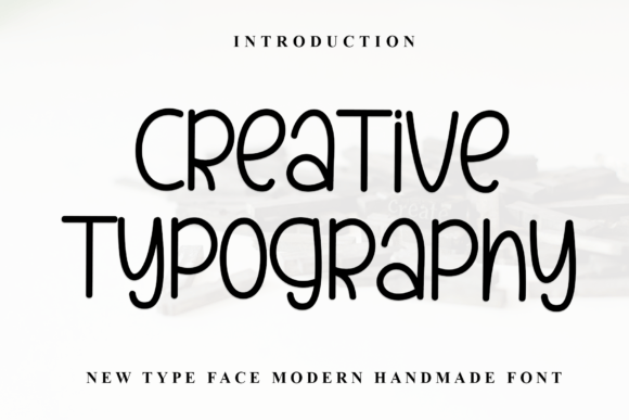 Creative Typography: A Stylish Display Font for Designers