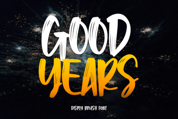 Good Years: A Delicate Display Font for Elegant Branding