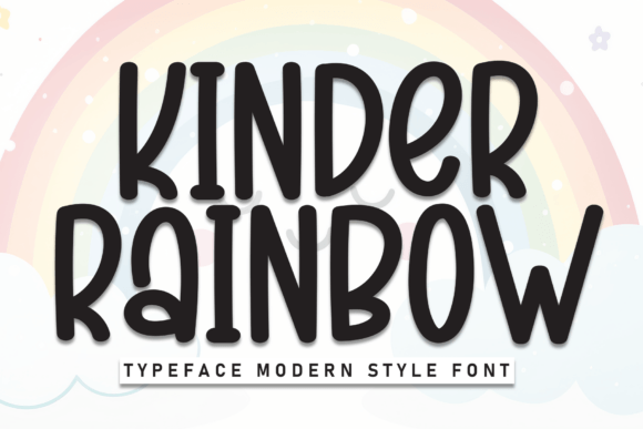Kinder Rainbow: A Playful Handwritten Font for Modern Web Design