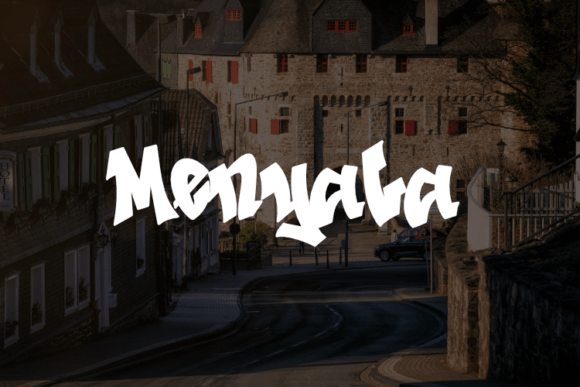 Menyala: A Display Font Built for Editorial Design and Content Branding