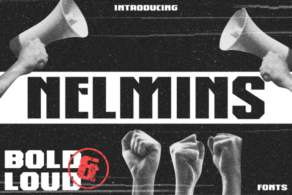 Nelmins Font: A Maker Review for Rebel Branding and Vintage Craft Projects