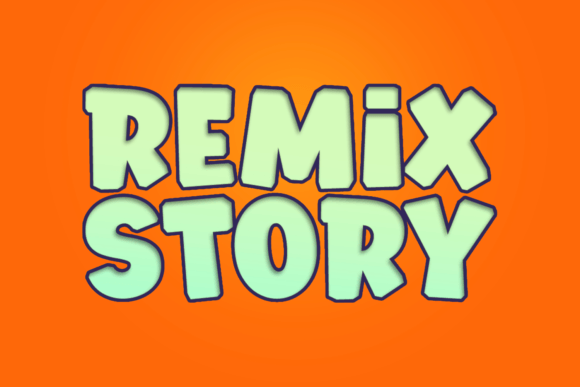Remix Story: Bold Display Font with Graffiti Energy