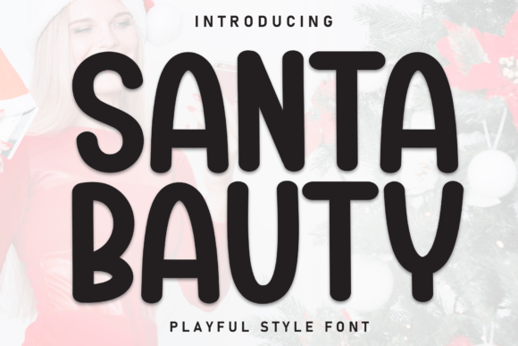 Santa Beauty Display Font for Bold Business Branding