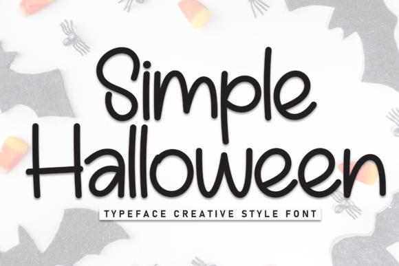 Simple Halloween Font for Festive Business Branding