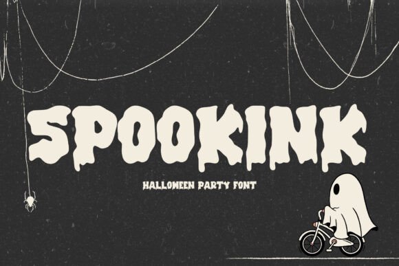 Spookink Display Font for Web Design and Digital Branding