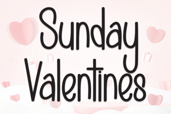 Sunday Valentines: A Handwritten Display Font for Charming Brand Visuals